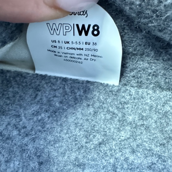 Allbirds ReRun Wool Runners Natural Beige Sneakers Women’s 8 - Picture 10 of 10